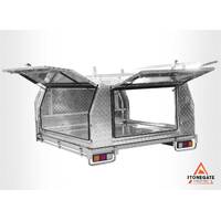 Commercial Dual Cab Aluminium UTE Tray And Canopy Combo